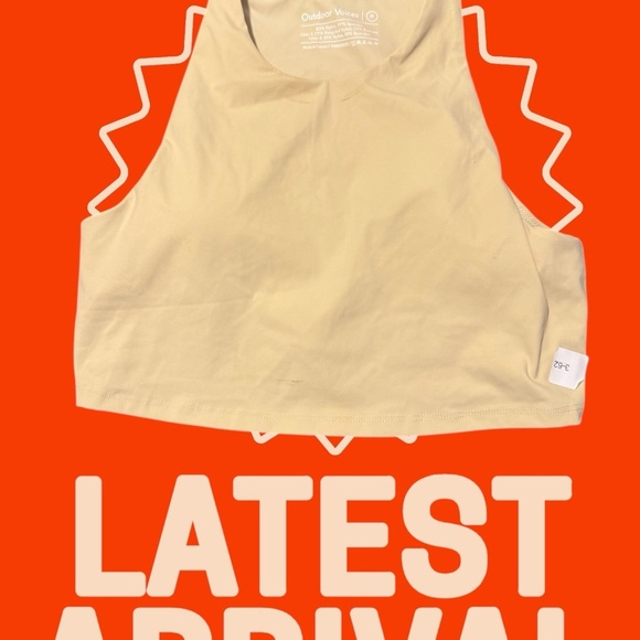 Outdoor Voices Tan Crop Top - Picture 1 of 1